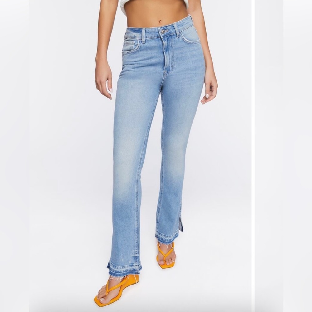 Forever 21 split hem Jean